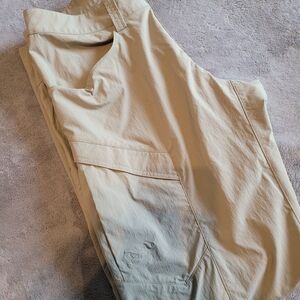 ARCTERYX MENS BEIGE HIKING PANTS SIZE 30/32 EUC HERREN POCKETS OUTDOORS COMFY